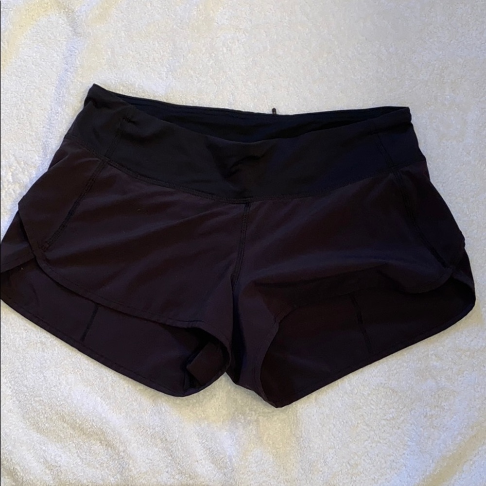 Lululemon Black Speed Short